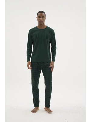 Uslucan Alışveriş Kocabey 9273 Erkek  O Yaka Pijama Takımı