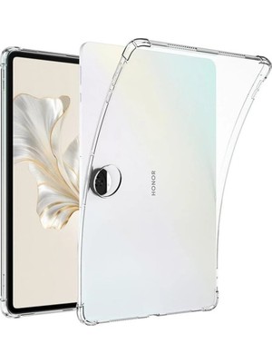 Evimdeyokyok Huawei Honor Pad 9 Kılıf Anti Shock Tablet Silikon - Şeffaf Tdrtr