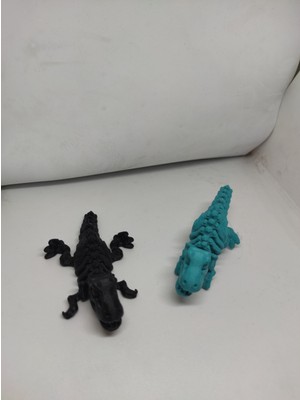 Tekno Sanat TeknoSanat 3D Baskı Hareketli Eklemli T-Rex Dinozor Figürü - Dekoratif Oyuncak