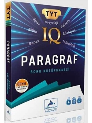Paraf Tyt Paragraf Soru Kütüphanesi Iq -