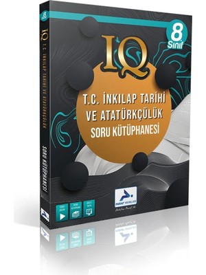 Paraf Iq İnkılap Tarihi Soru Bankası 8. Sınıf Ciltli Kitap 350 Sayfa Türkçe İçerik