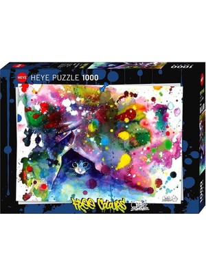 Mabeyn Heye 29825 Meow Standard 1000 Parça, Lara Zombie, Colours