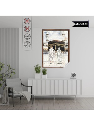 Akıllı Kağıt Statik Tutunma Özellikli Tablo  - Poster Dini (Model- 83)