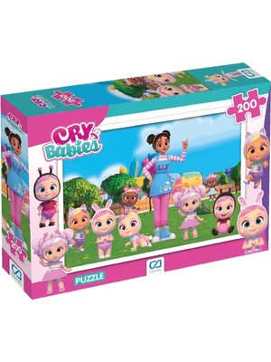 Mabeyn Cry Babies Lisanslı 200 Parça 33X48CM Çocuk Puzzle Yapboz Serisi