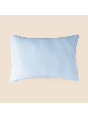 Evidea Soft Eco 2'li Yastık Kılıfı - Mavi - 50X70 cm