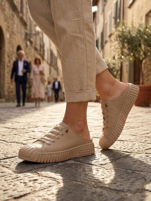 Gamelu Poem Kadın Lastikli Memory Foam Sneaker Terlik