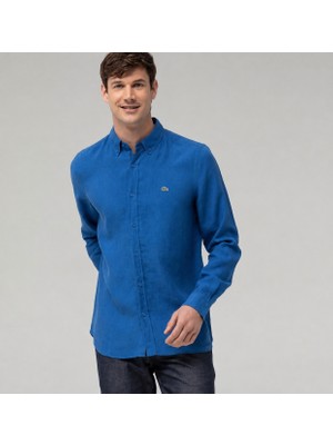 Lacoste Regular Fit Keten Gömlek