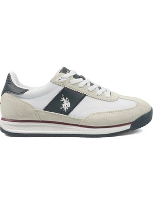 U.s. Polo Assn. Lande Beyaz Erkek Sneaker