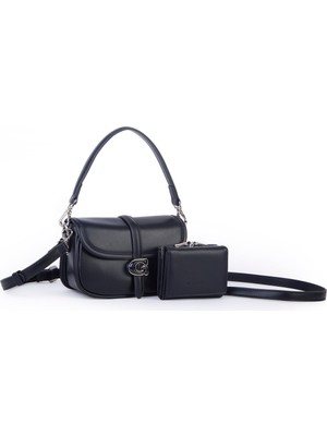 Nas Bag Premium Seri Mini 2li Set Çapraz El ve Cüzdan Seti