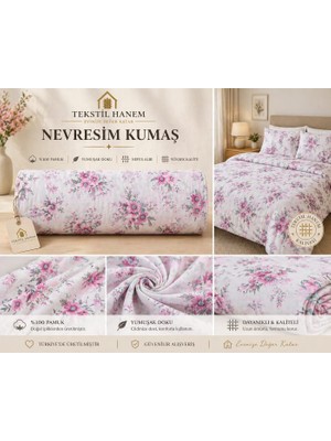 Tekstil Hanem Tekstil-Hanem Çift Kişilik Nevresim Takımı