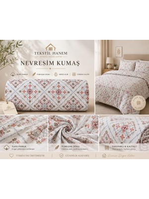 Tekstil Hanem Tekstil-Hanem Çift Kişilik Nevresim Takımı