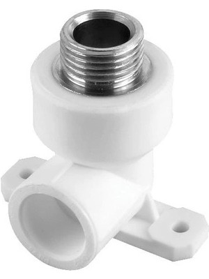 Mey İthalat Mey Ithalat® Pvc Boru Pprc Sıva Altı Dış Dişli Tekli Batarya Bağlantısı 20X1/2'' 10 Adet