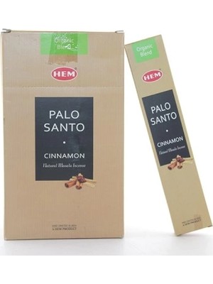 sbodurhome Hem Organic Blend Series Palo Santo Cinnamon Masala Aromalı Çubuk Tütsü