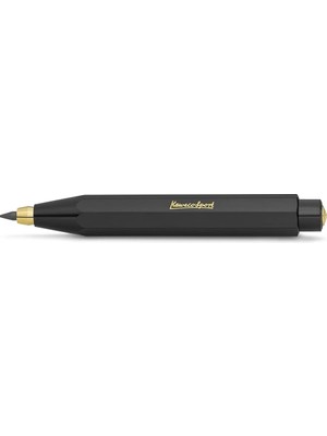 Kaweco 10000780 Skyline Clutch Mekanik Kurşun Kalem, 3.2 mm Uç Siyah