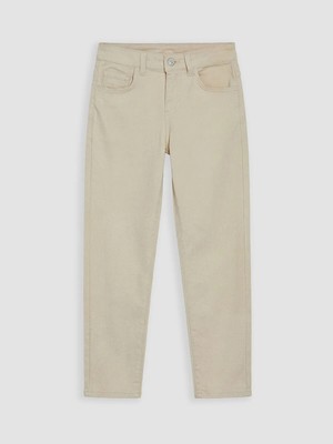 LC Waikiki Lcw Kids Bej Süper Skinny Fit Erkek Çocuk Jean Pantolon