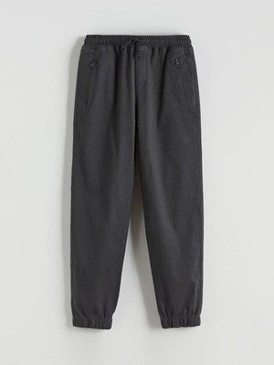 LC Waikiki Lcw Kids Antrasit Loose Fit Erkek Çocuk Jogger Pantolon