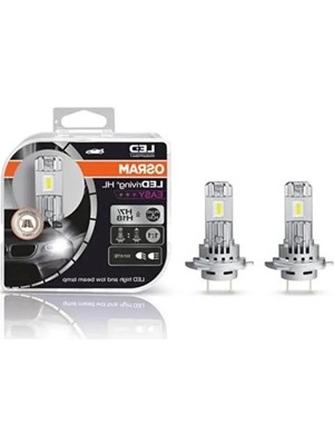 Esranın Dünyası H7 LED Far Ampulü, 12V, 2 Adet Takım