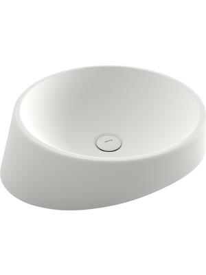 Bocchı Bocchi Venezia Çanak Lavabo 56 cm - Mat Beyaz - 1010-002-0125