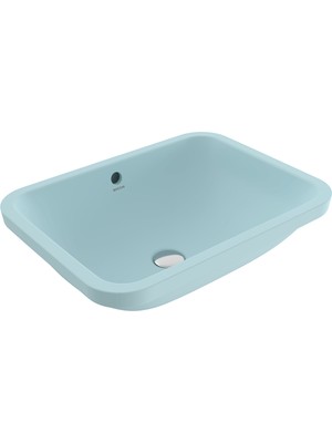 Bocchı Bocchi Scala Tezgah Alti Lavabo 55 cm -Mat Buz Mavi̇si̇ - 1006-029-0125