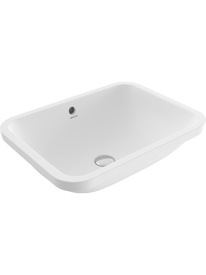 Bocchı Bocchi Scala Tezgah Alti Lavabo 55 cm -Mat Beyaz - 1006-002-0125