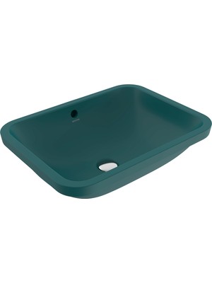 Bocchı Bocchi Scala Tezgah Alti Lavabo 55 cm -Mat Petrol Mavi̇si̇ - 1006-071-0125