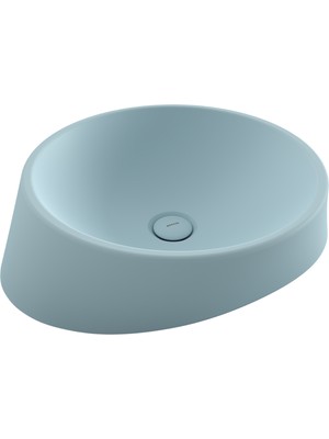 Bocchı Bocchi Venezia Çanak Lavabo 56 cm - Mat Buz Mavi̇ - 1010-029-0125