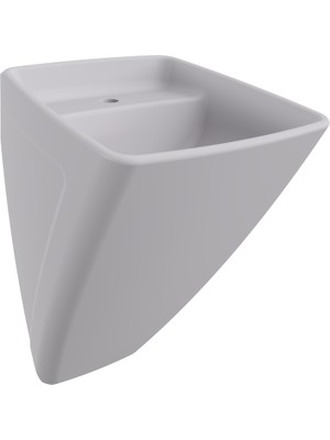 Bocchı Bocchi Firenze Asma Monoblok Lavabo - Mat Gri̇ - 1082-006-0126