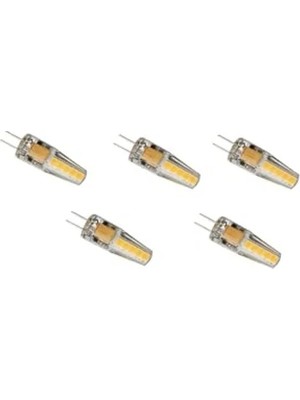Esranın Dünyası 4 Adet 12 Volt LED Kapsül Ampul, Günışığı Renk Seçeneği
