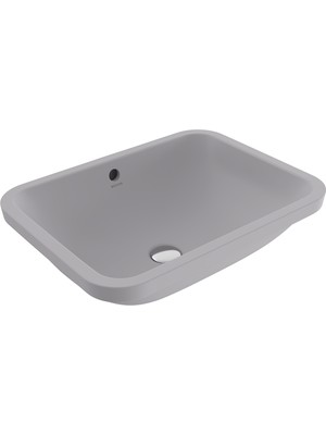 Bocchı Bocchi Scala Tezgah Alti Lavabo 55 cm -Mat Gri̇ - 1006-006-0125