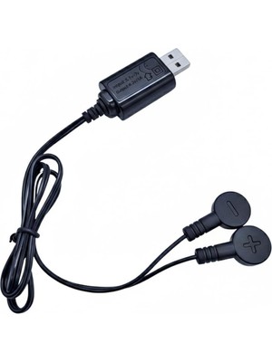 Temiz Pazar 4.2V 1A Manyeti̇k USB Şarj Kablosu Büyük Li̇tyum Pi̇ller Içi̇n Portati̇f Şarj Çözümü