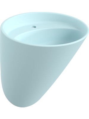 Bocchı Bocchi Venezia Asma Monoblok Lavabo - Mat Buz Mavi̇si̇ - 1083-029-0126