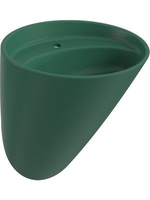 Bocchı Bocchi Venezia Asma Monoblok Lavabo - Mat Yeşi̇l - 1083-027-0126