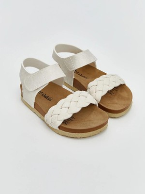 LC Waikiki Cırt Cırtlı Kız Bebek Sandalet  (S5)