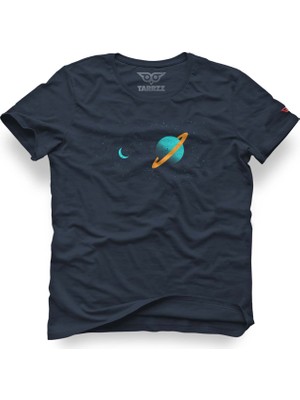 Tarrzzcom Unisex Tasarım Tshirt Satürn