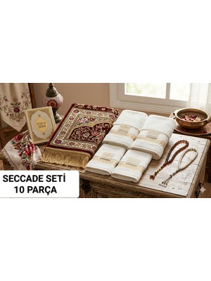 Seccade Seti  Çeyizlik ve Hediyelik  (10 Parça)