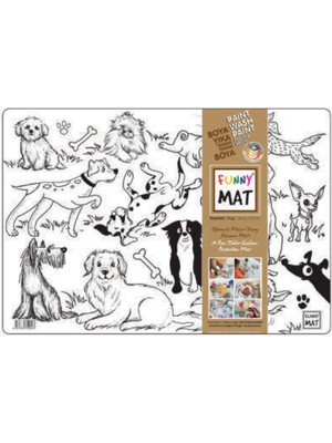 Lisinya Funny Mat - Köpekler 33,5X48CM