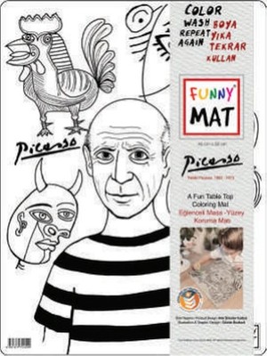 Lisinya Funny Mat - Pablo Pıcasso 30 x 40 cm