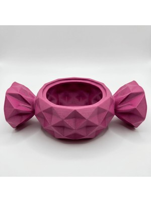 Atatuğ Hediyelik Modern Geometrik Şeker Tasarımlı Dekoratif Kase ve Çok Amaçlı Organizer