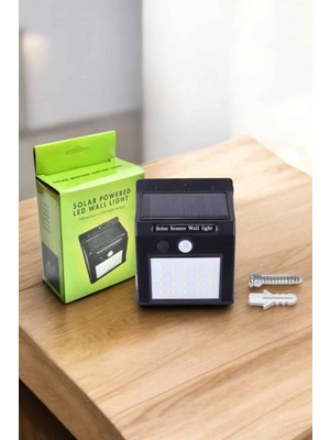 Zero Land Ilkeshop Solar Güneş  Panelli Sensörlü Lamba  Tasarruflu
