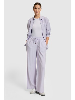 U.s. Polo Assn. Kadın Lila Pantolon (Kanvas-Chino) 50321973-VR034