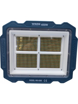 Skygo Çok Fonksiyonlu 3 Solar Panelli 400W Spot Aydınlatma WS-5585