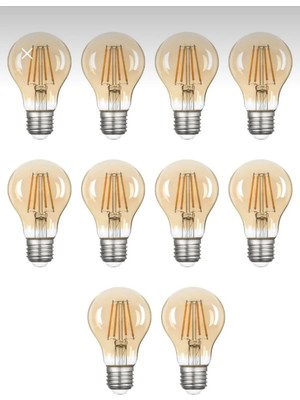 LED Ampul 6W 3000K E27 (Sarı Işık) A60 660 Lümen