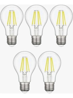 LED Ampul 6W 6500K E27 (Beyaz Işık) A60 660 Lümen
