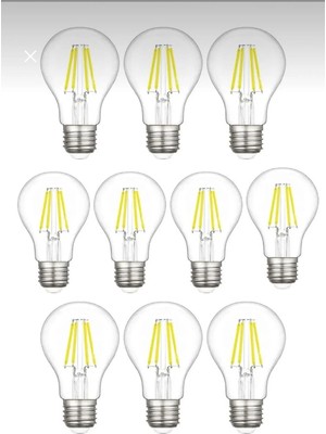 LED Ampul 6W 6500K E27 (Beyaz Işık) A60 660 Lümen