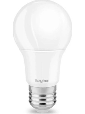 Braytron 9W E-27 LED Ampul 6500K Beyaz Işık