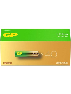 Senka Gp Ultra Alkalin Aa Kalem Pil 40'lı Paket