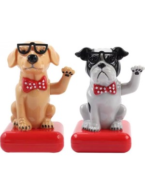 Noxsa Güneş Enerjili Sallanan Köpek Figürü