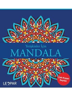 Ulugo Yetişkinler Için Mandala - Lacivert