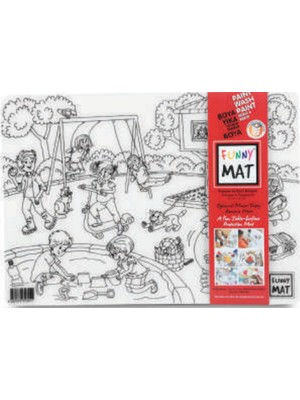 Ulugo Funny Mat - Prenses ve Oyun Bahçesi 25 x 35 cm