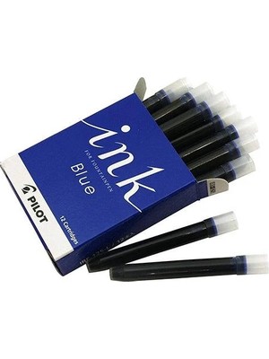 Pilot 12'li Dolma Kalem Kartuşu Blue